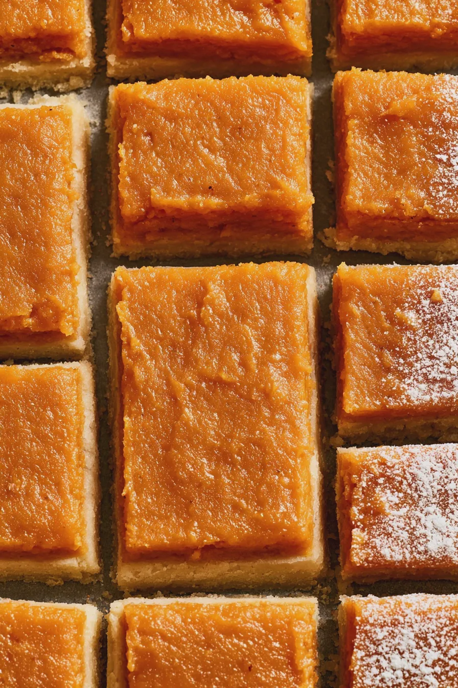 sweet potato pie bars