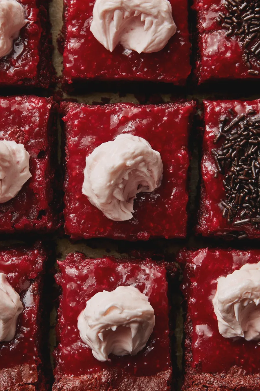 vampire bite brownies
