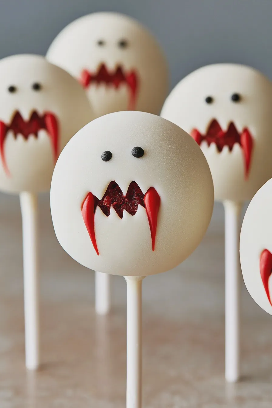 vampire cake pops