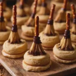 witch broom cookies