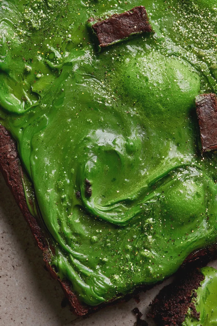 witch cauldron brownies