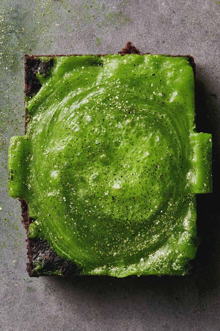 witch cauldron brownies