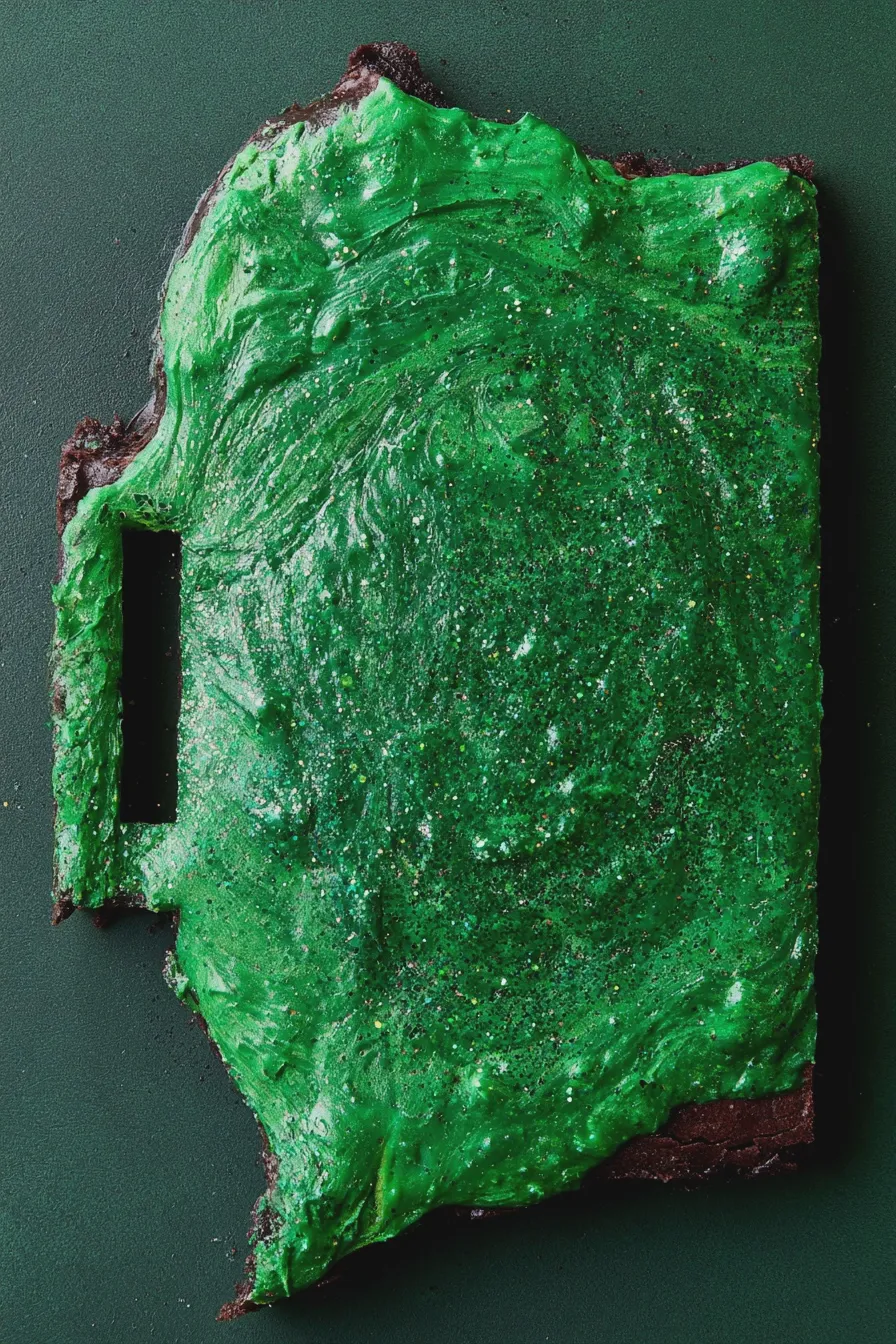 witch cauldron brownies