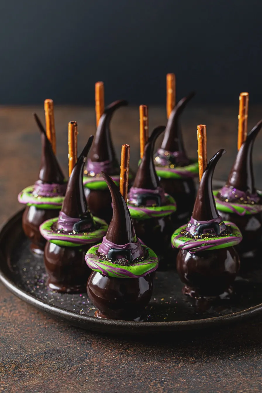 Witch Hat Cake Pops Recipe Easy and Fun 3 witch hat cake pops