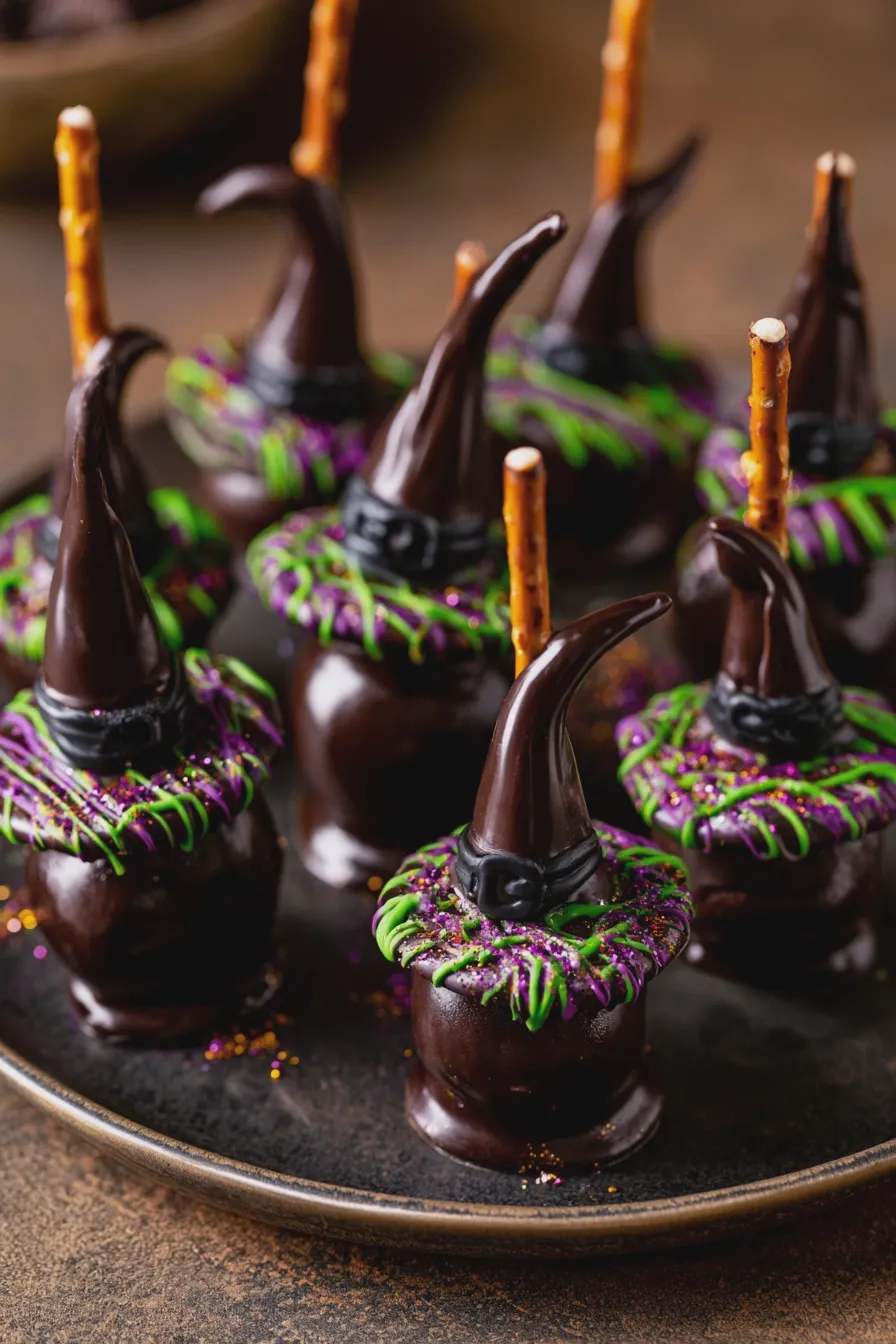 Witch Hat Cake Pops Recipe Easy and Fun 1 witch hat cake pops