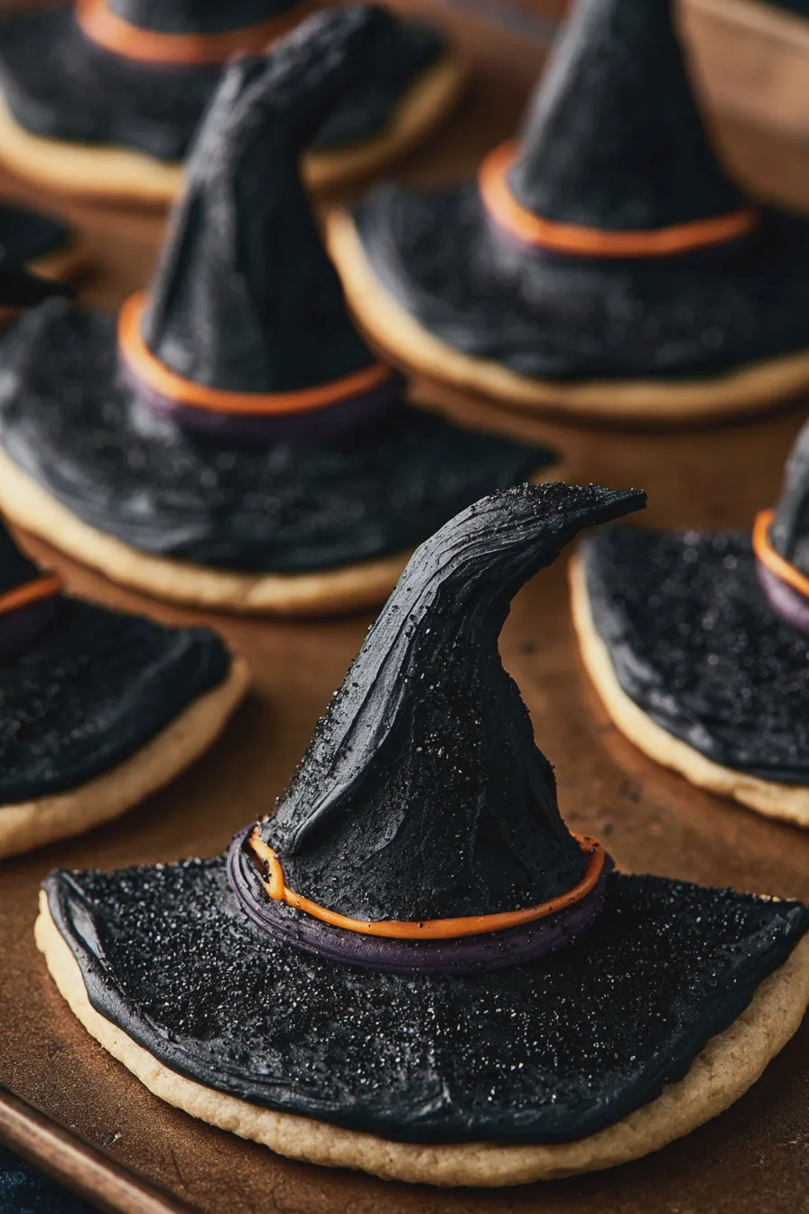 witch hat cookies