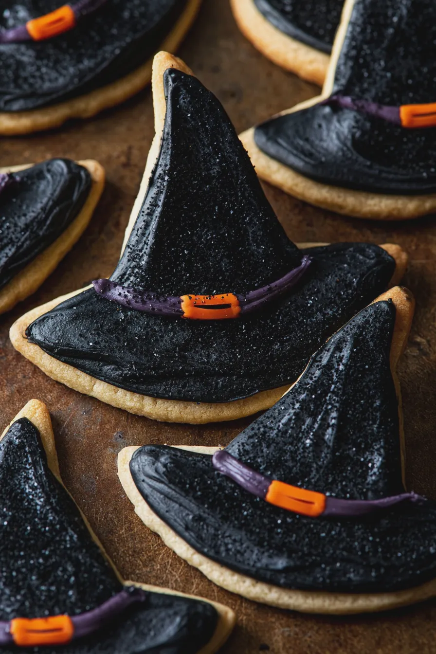 witch hat cookies