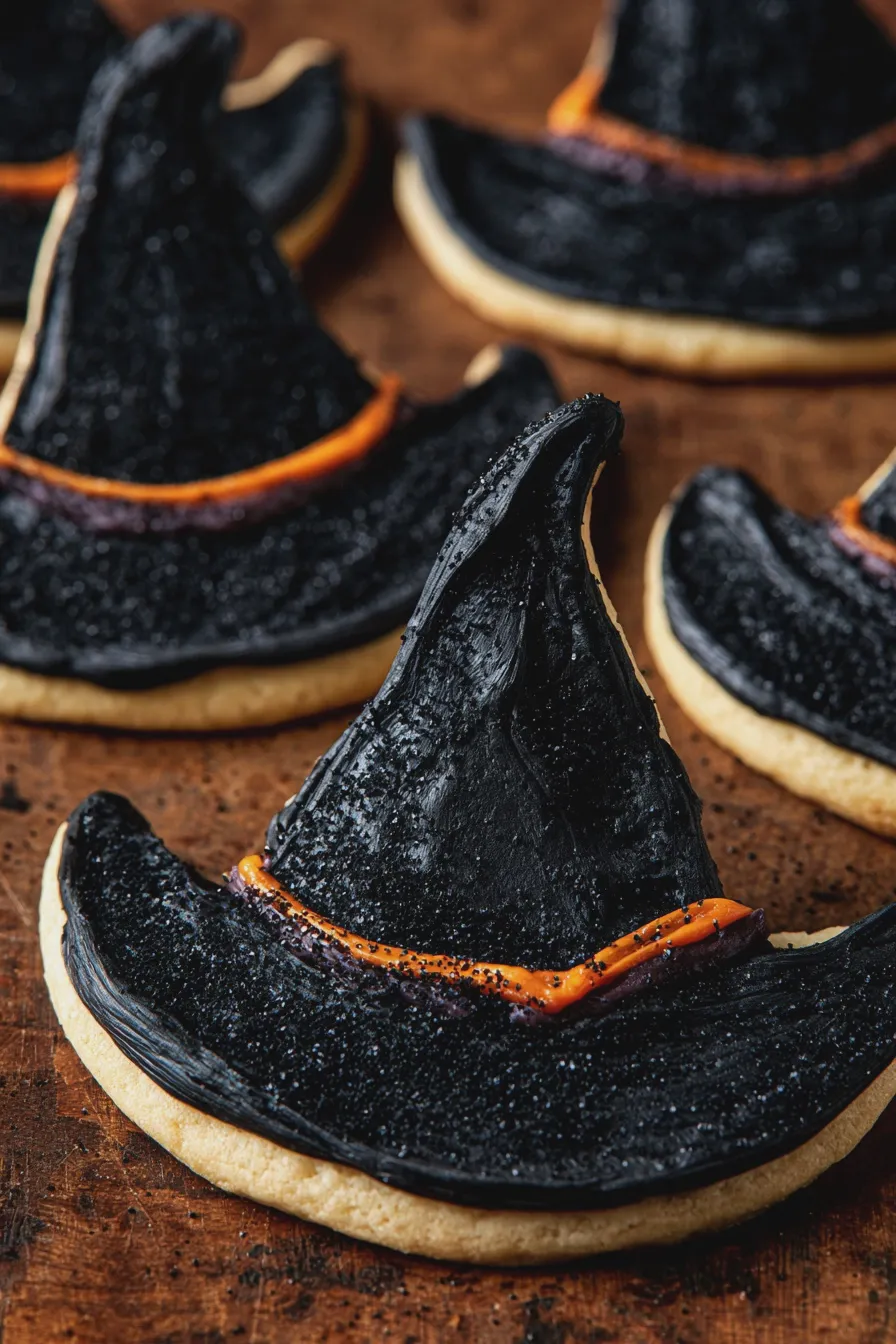 witch hat cookies