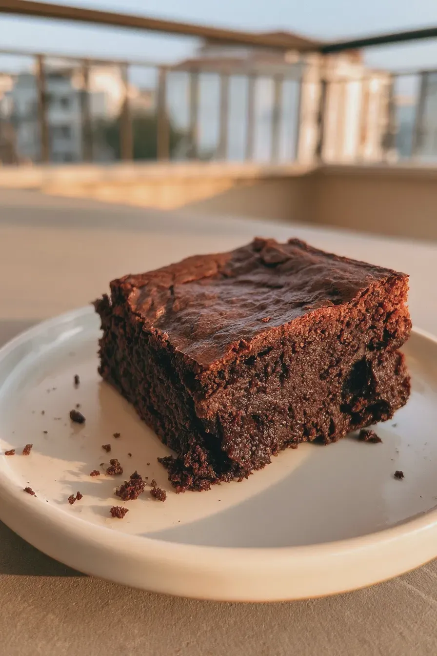Zero Sugar Greek Yogurt Brownies