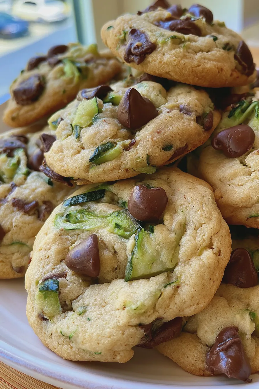 Zucchini Chocolate Chip Cookies Recipe 3 Zucchini Chocolate Chip Cookies