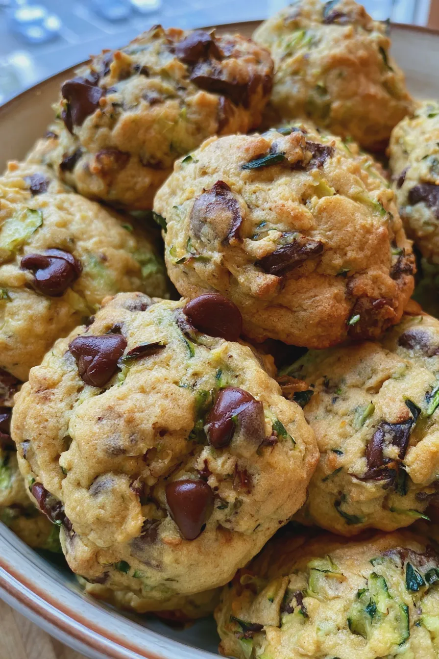 Zucchini Chocolate Chip Cookies Recipe
