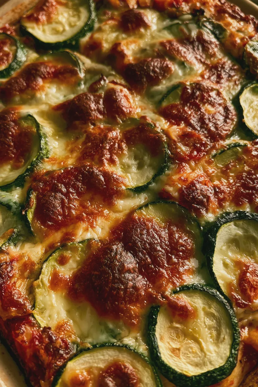 Zucchini Dessert Pizza