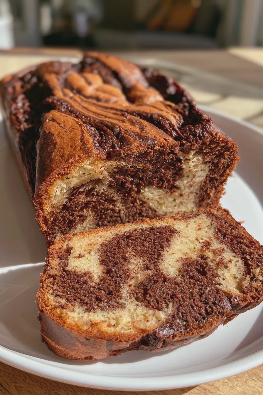 Zucchini Marble Cake