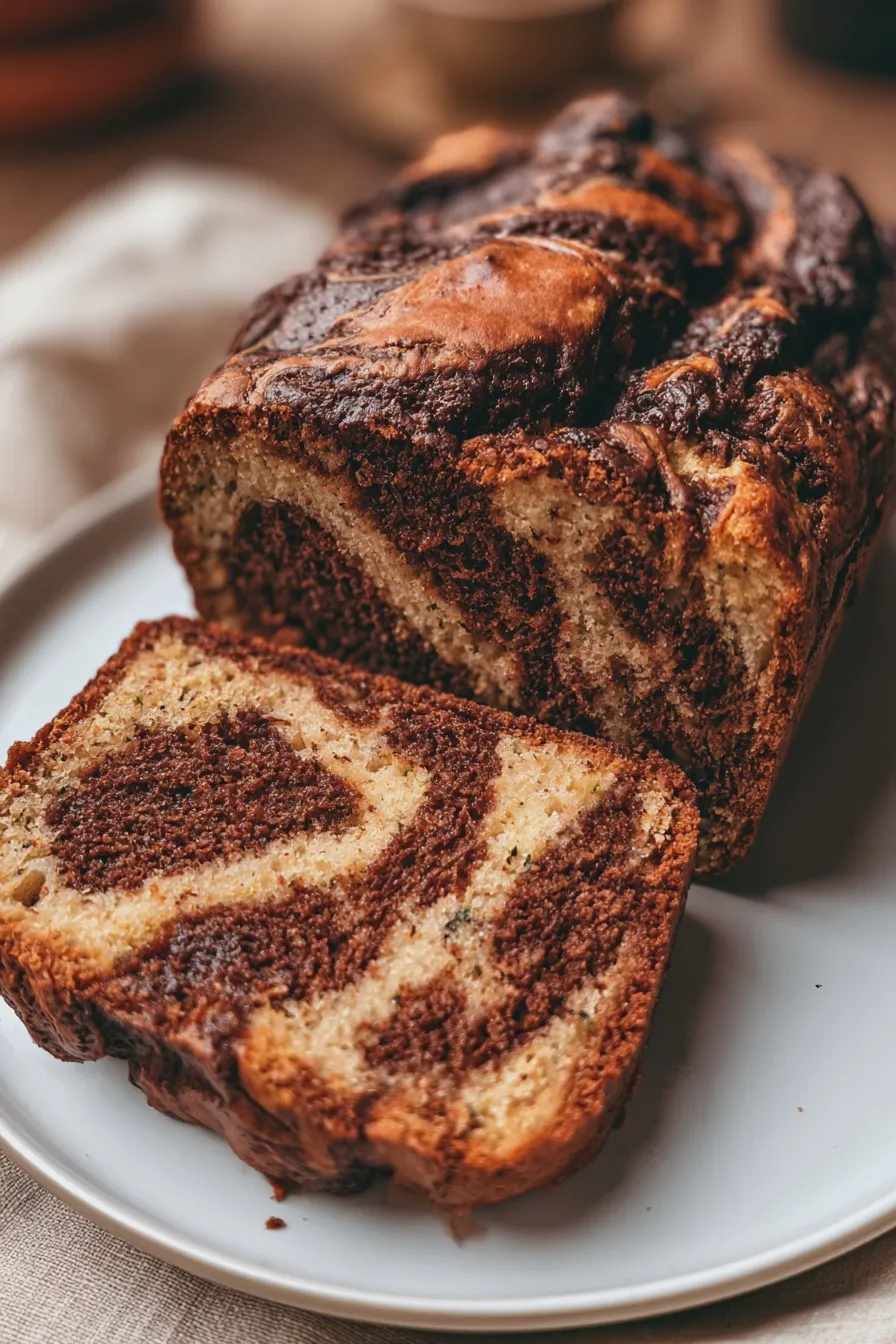 Zucchini Marble Cake Recipe Moist and Delicious