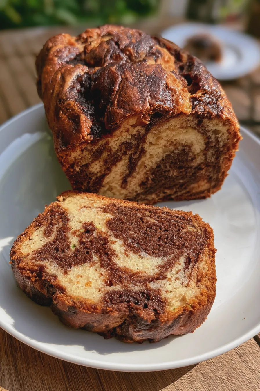 Zucchini Marble Cake