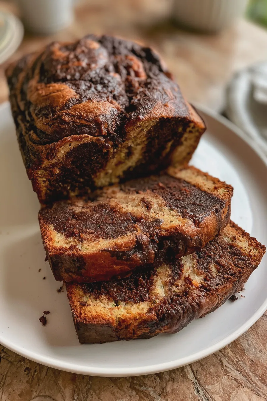 Zucchini Marble Cake