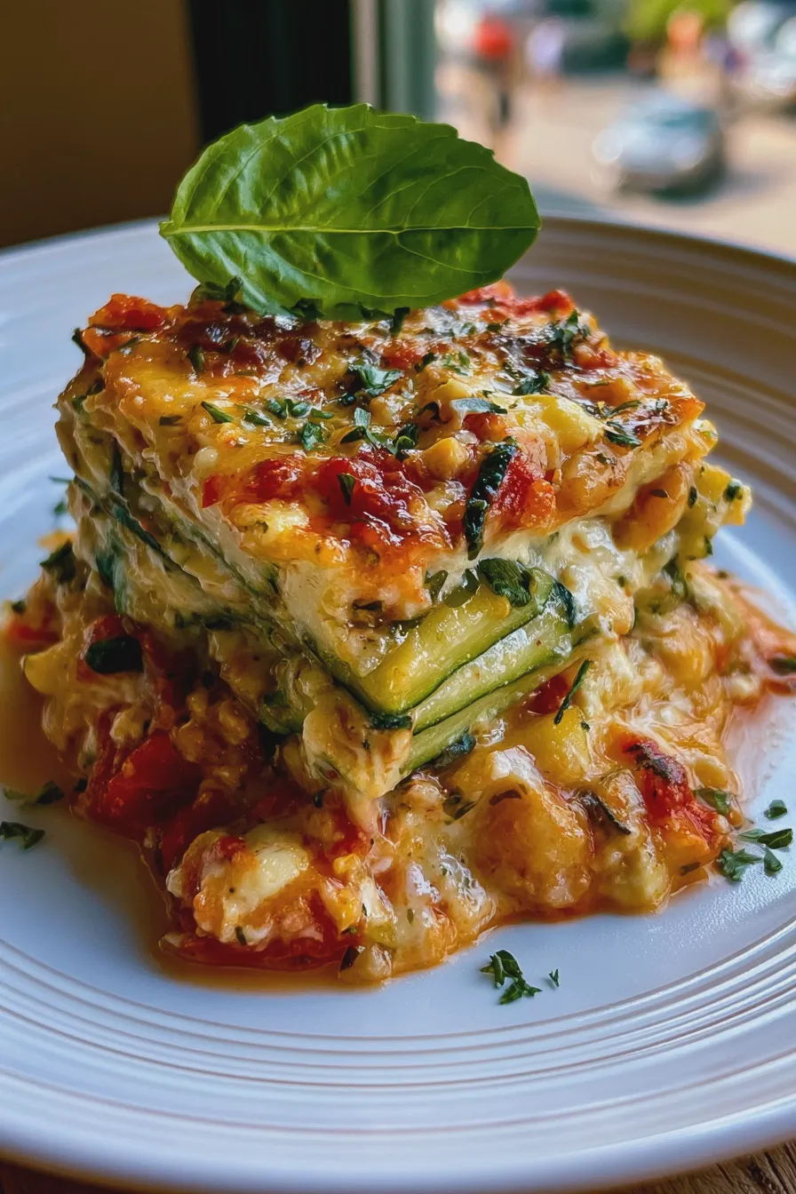 Zucchini Parfait