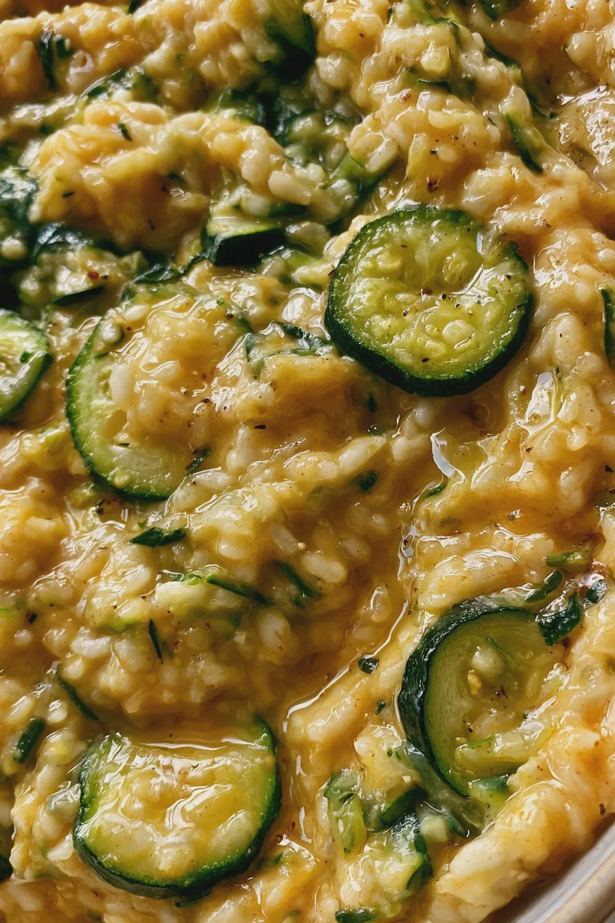 Zucchini Rice Pudding