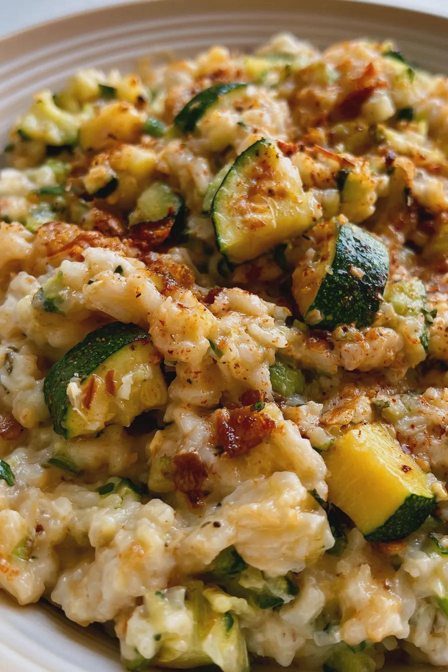 Zucchini Rice Pudding