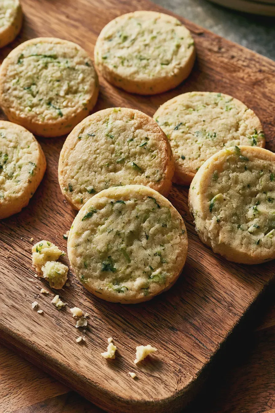 Zucchini Shortbread: A Buttery and Crumbly Treat