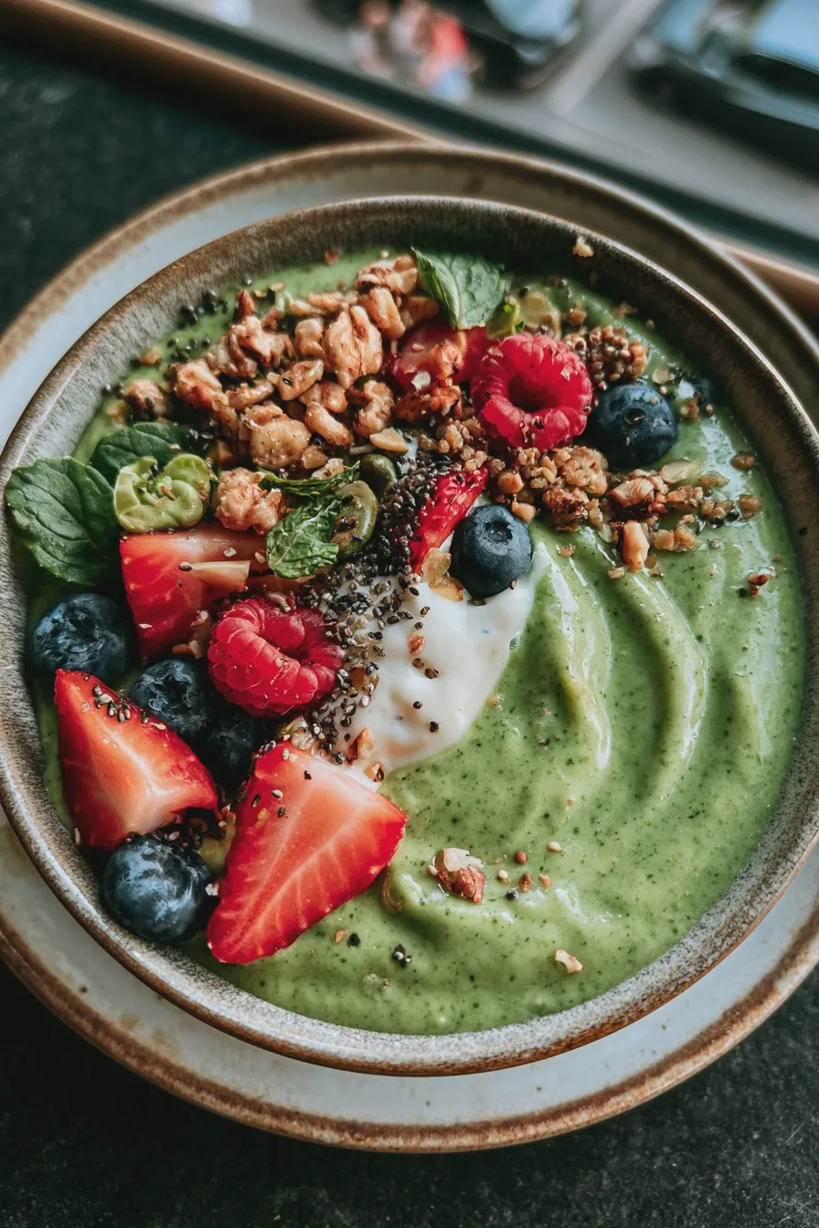 Zucchini Smoothie Bowl