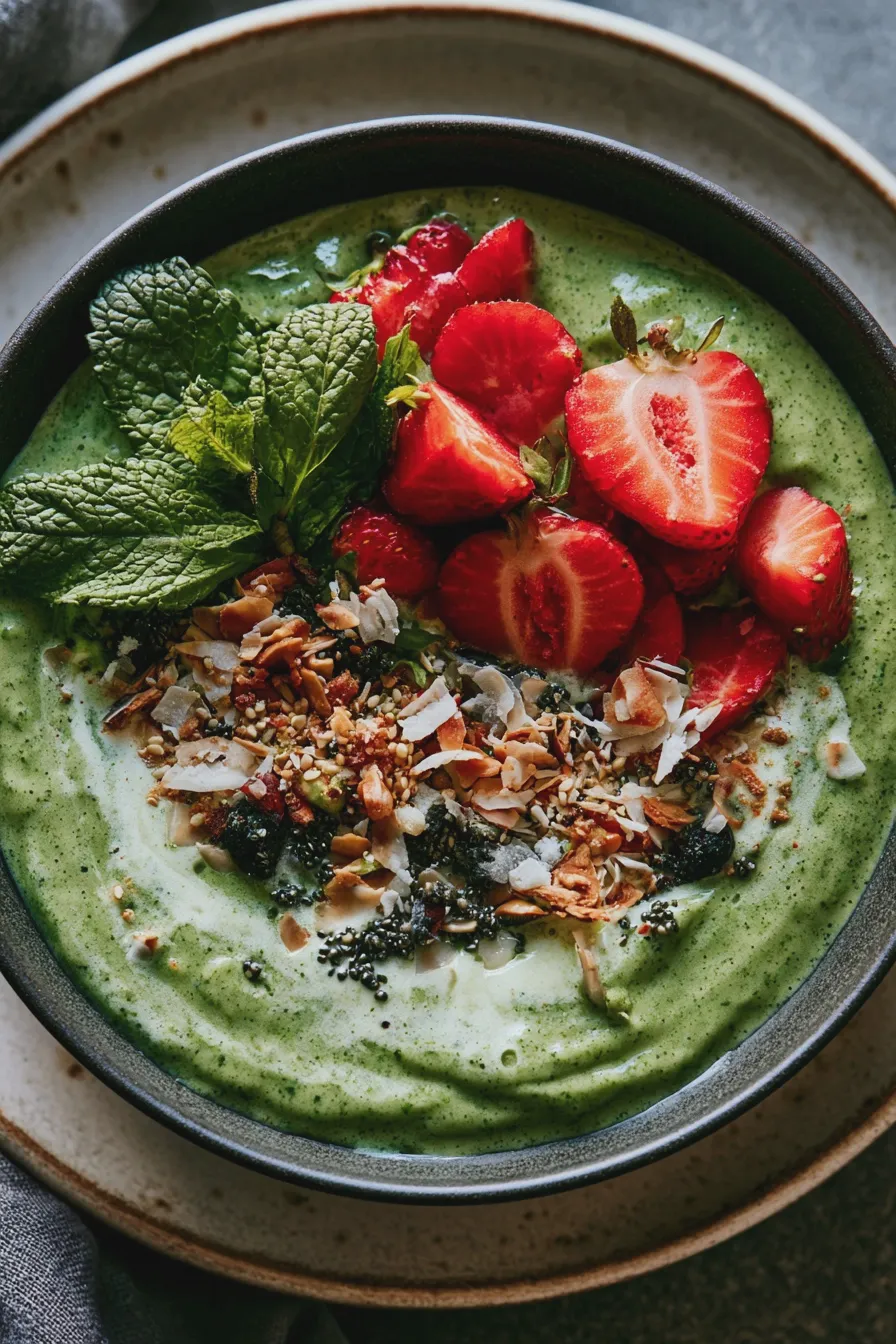Zucchini Smoothie Bowl