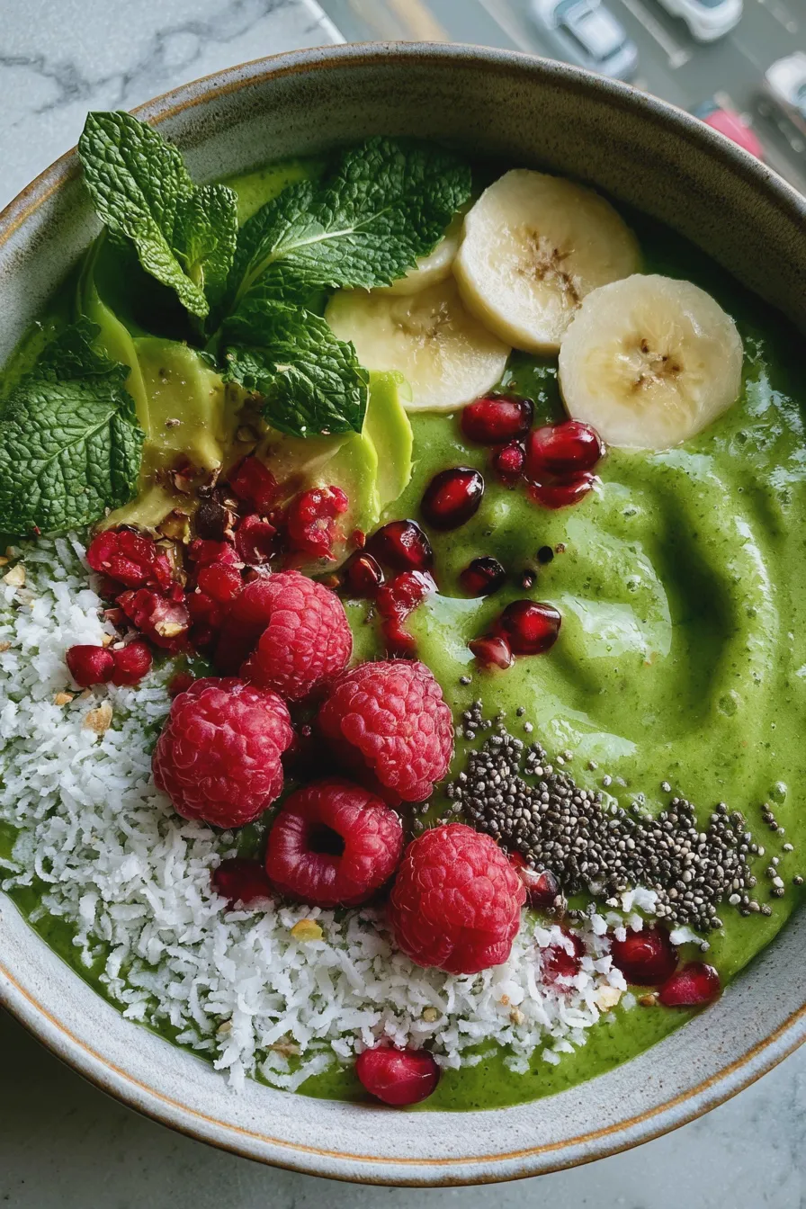 Zucchini Smoothie Bowl