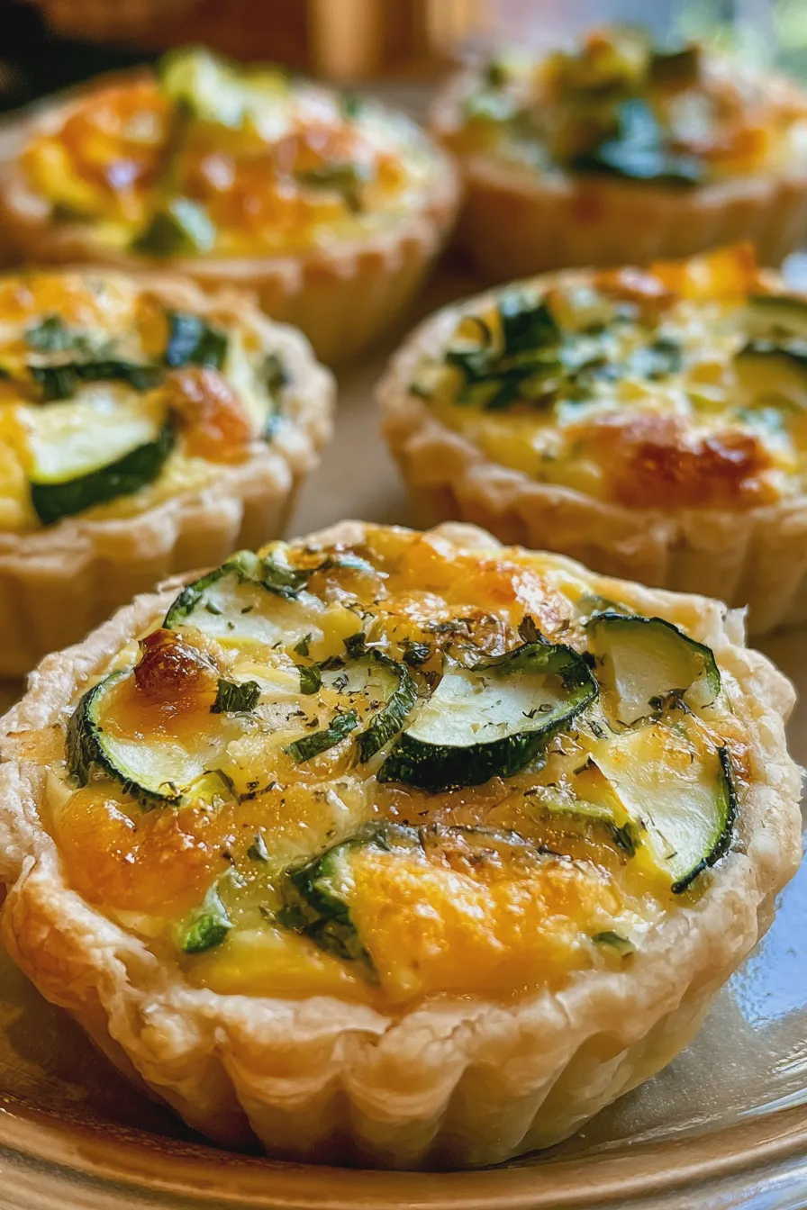 Zucchini Tartlets