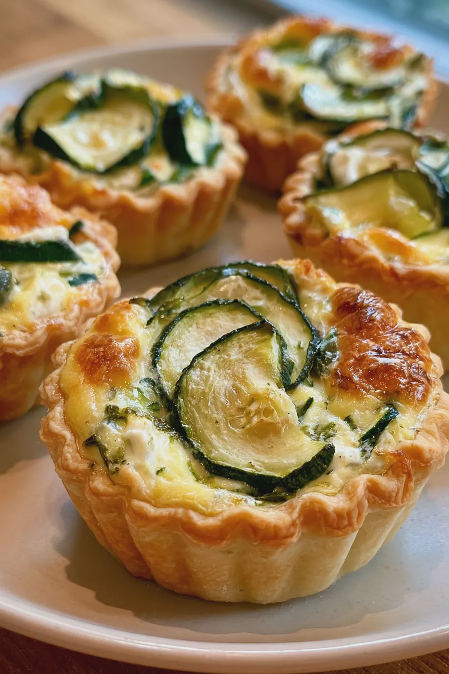 Zucchini Tartlets