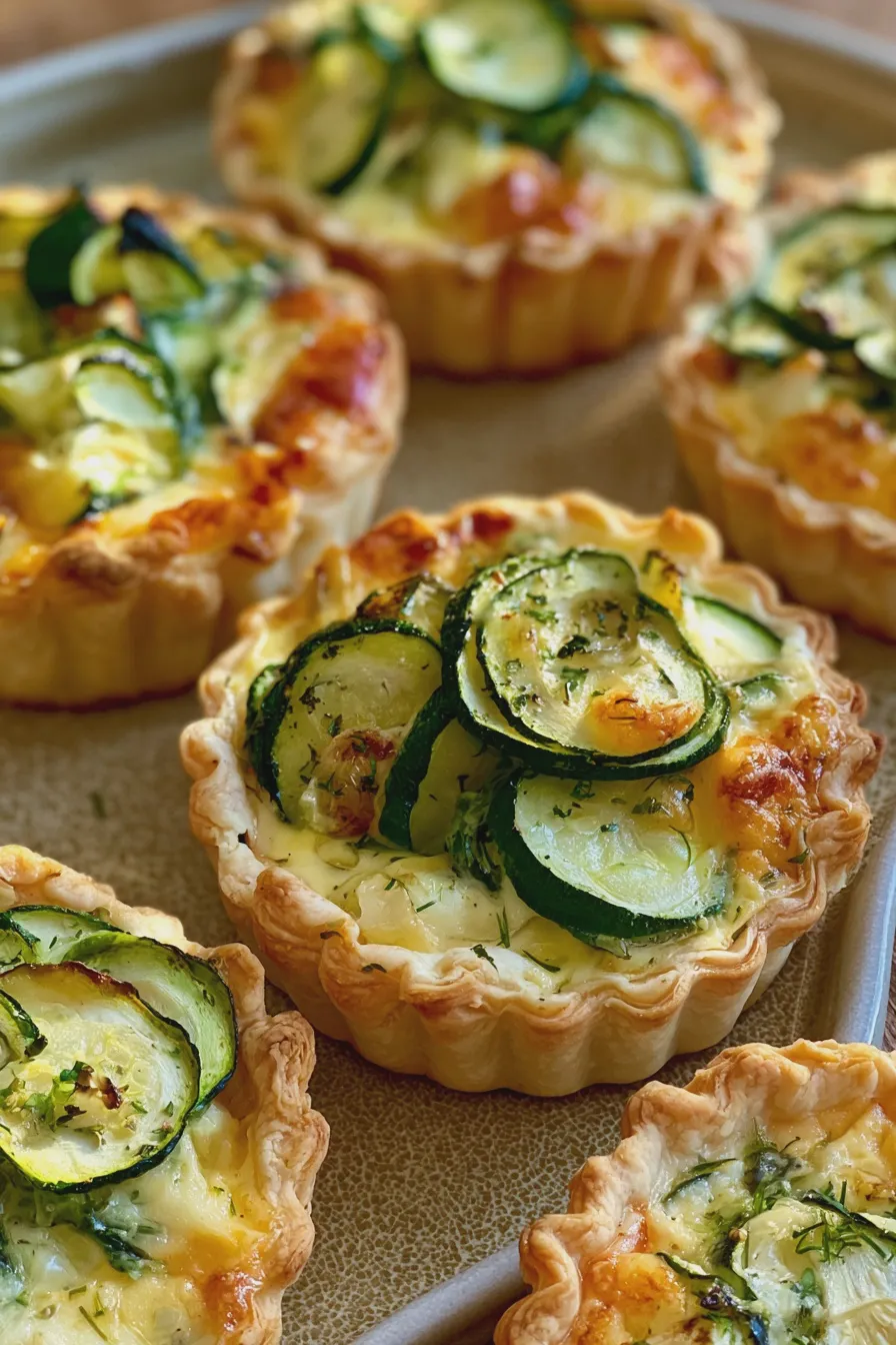 Zucchini Tartlets