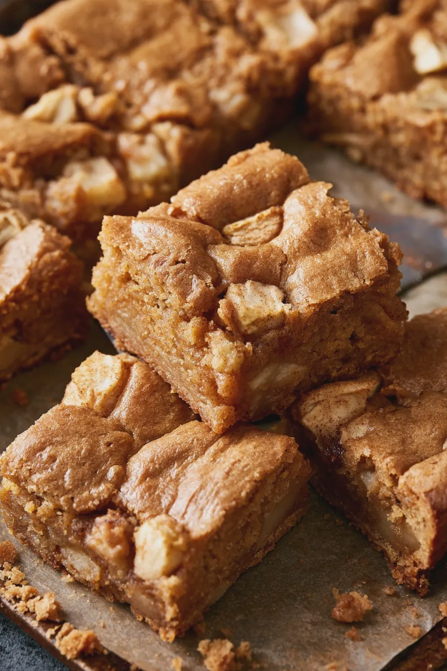 Apple Blondies