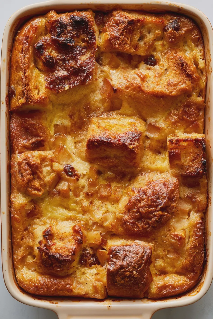 Apple Bread Pudding