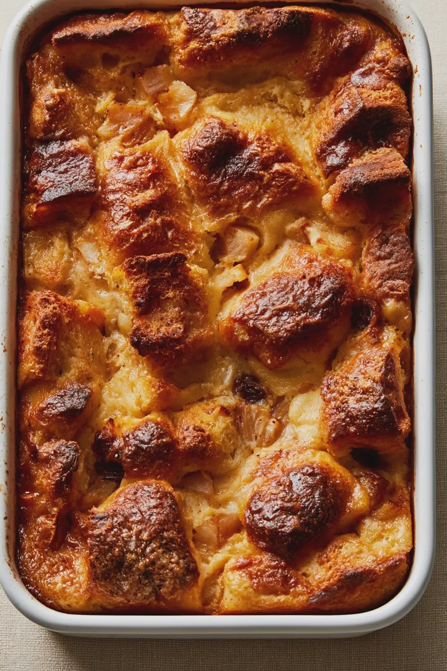 Apple Bread Pudding