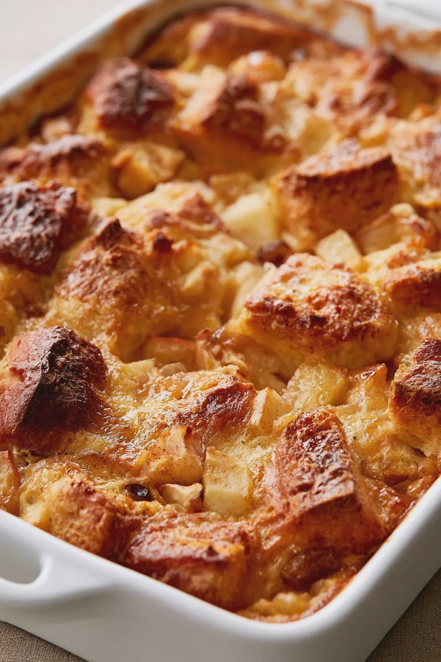 Apple Bread Pudding
