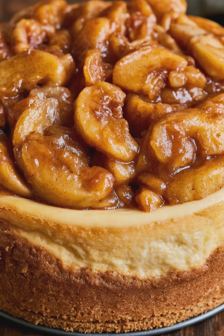 Apple Cheesecake