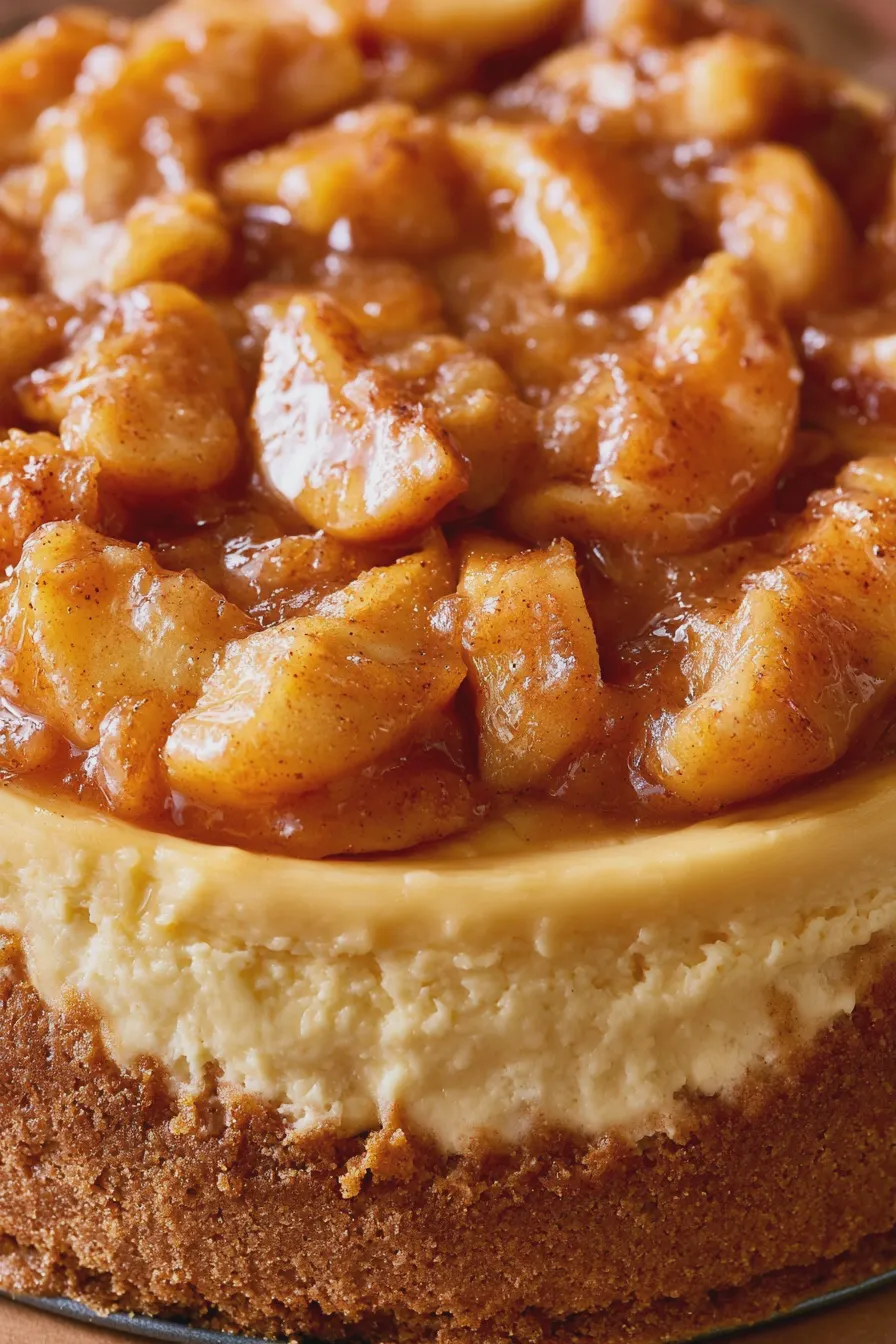 Apple Cheesecake