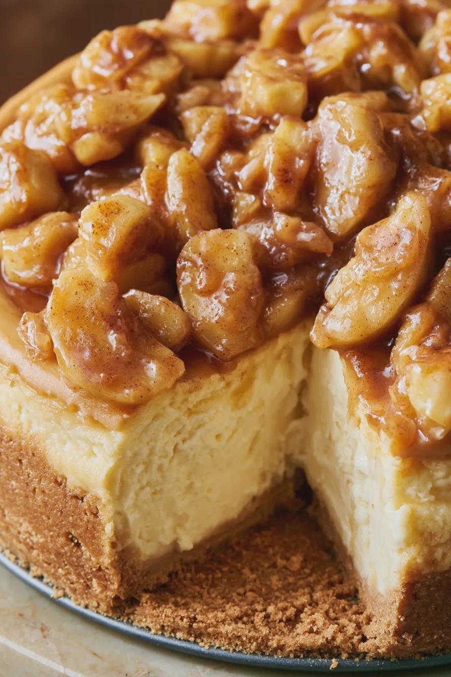 Apple Cheesecake