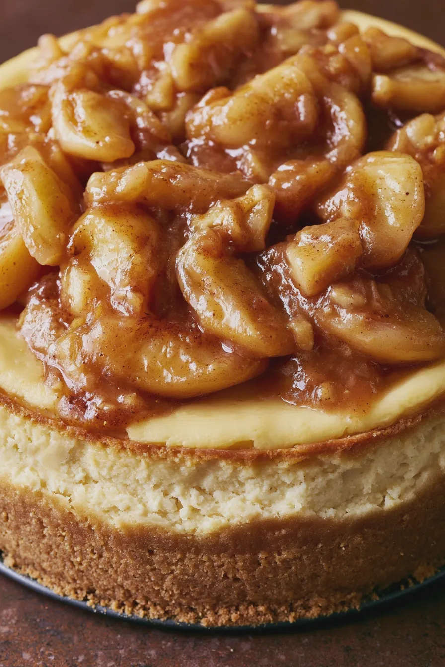 Apple Cheesecake Recipe Easy and Delicious