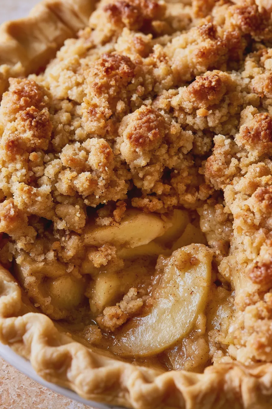 Apple Crumb Pie