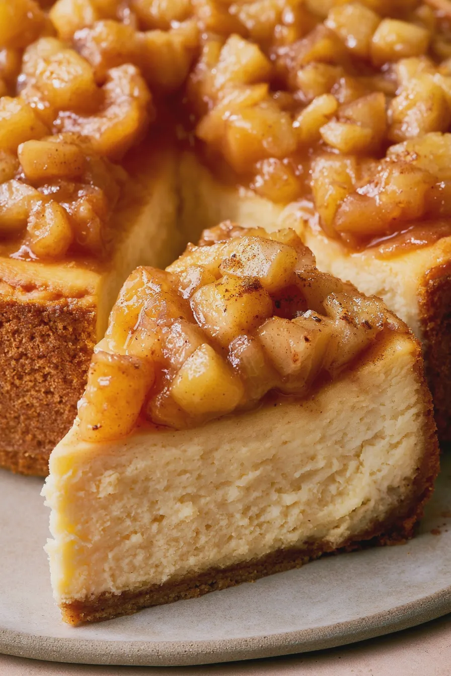 Apple Pie Cheesecake Recipe the Ultimate Creamy Dessert