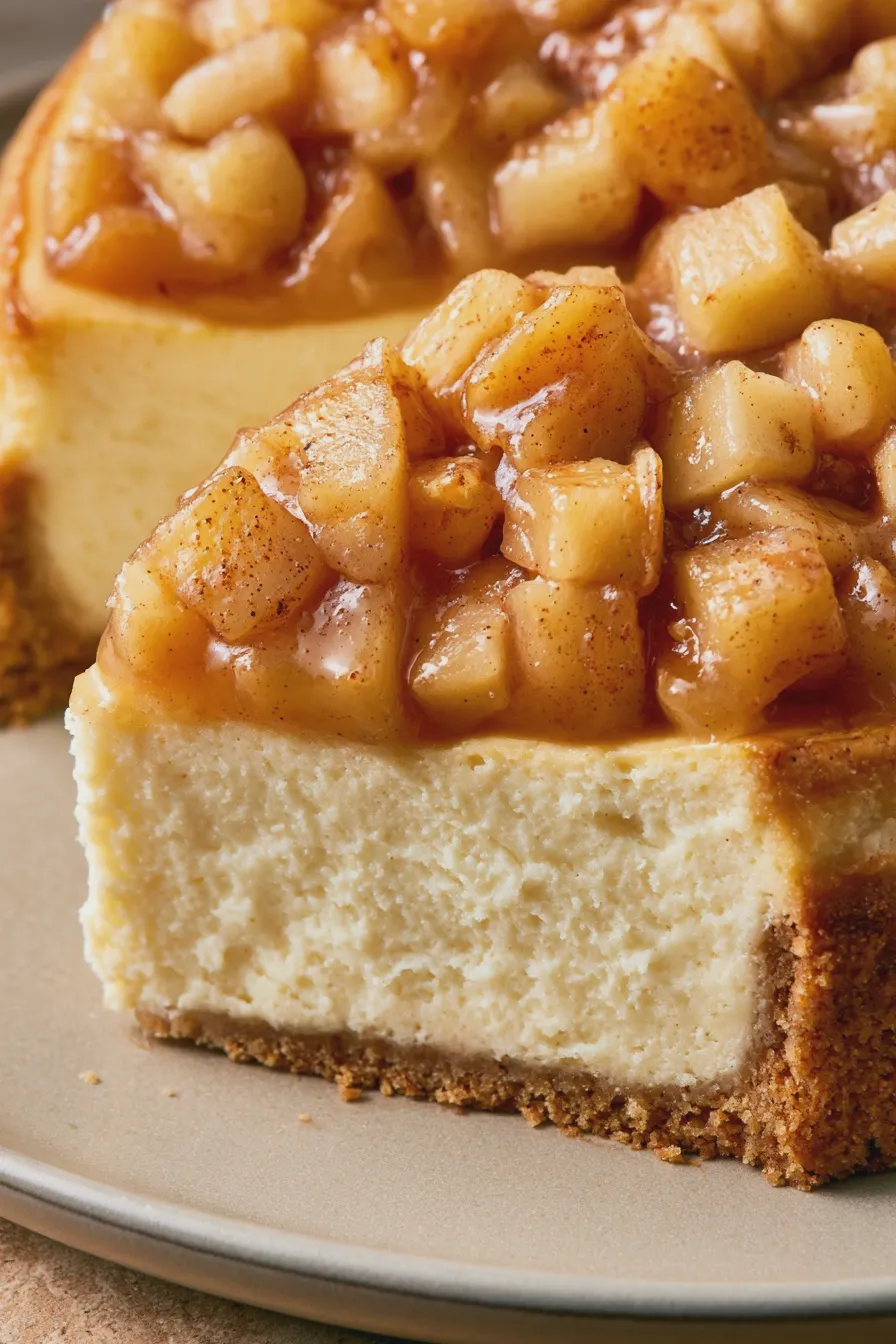 Apple Pie Cheesecake