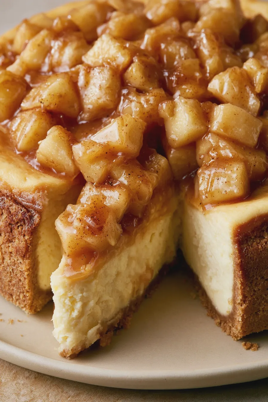 Apple Pie Cheesecake