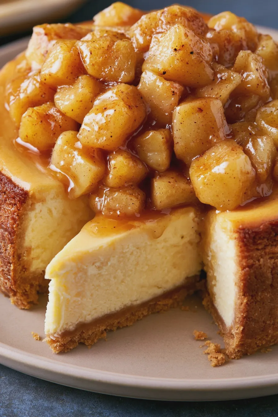 Apple Pie Cheesecake