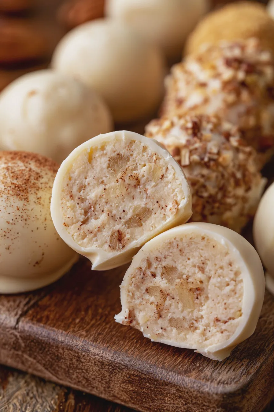 Apple Pie Truffles Quick and Easy Recipe 4 Apple Pie Truffles