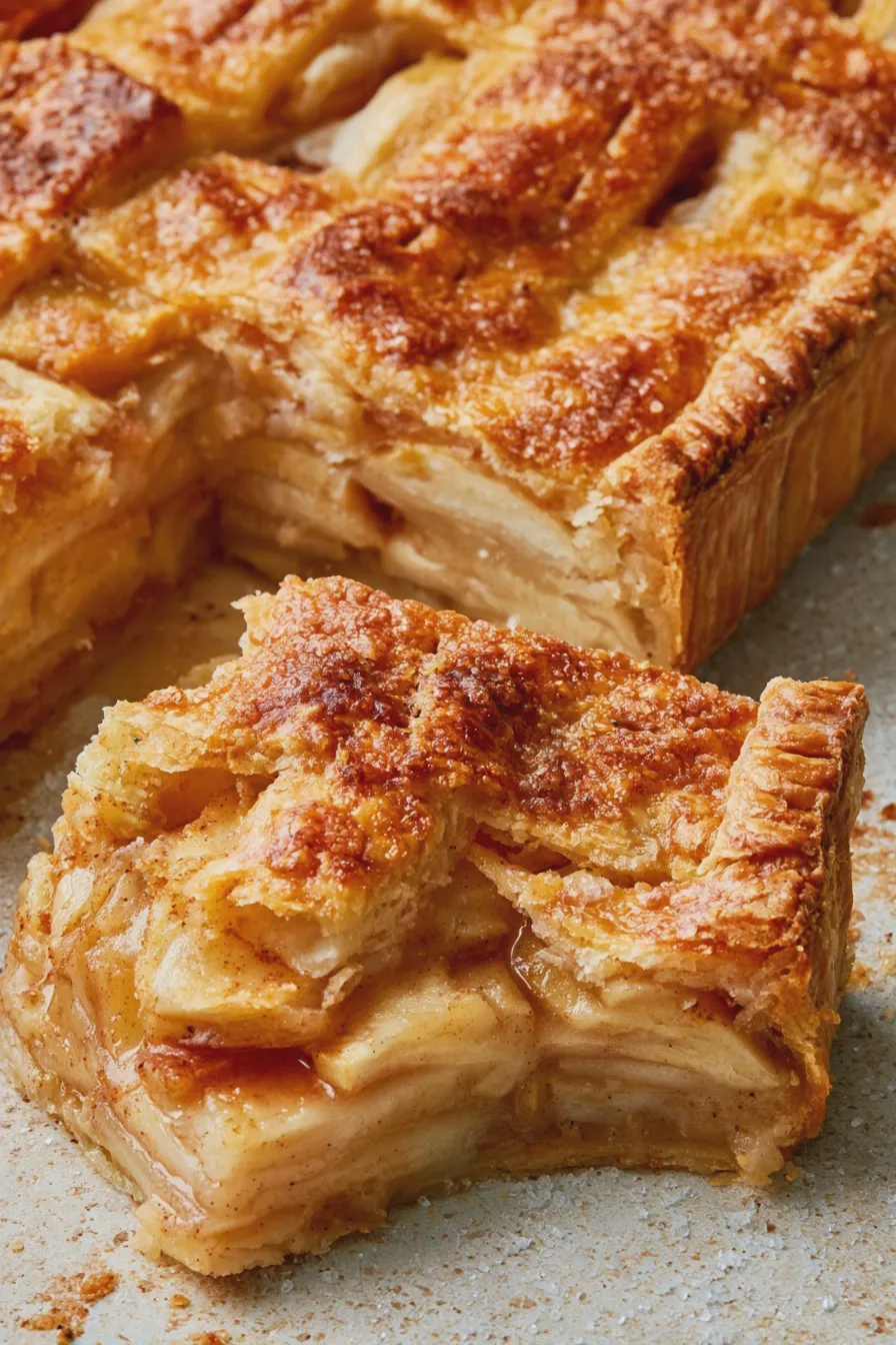 Apple Slab Pie Recipe Easy Fall Dessert 3 Apple Slab Pie