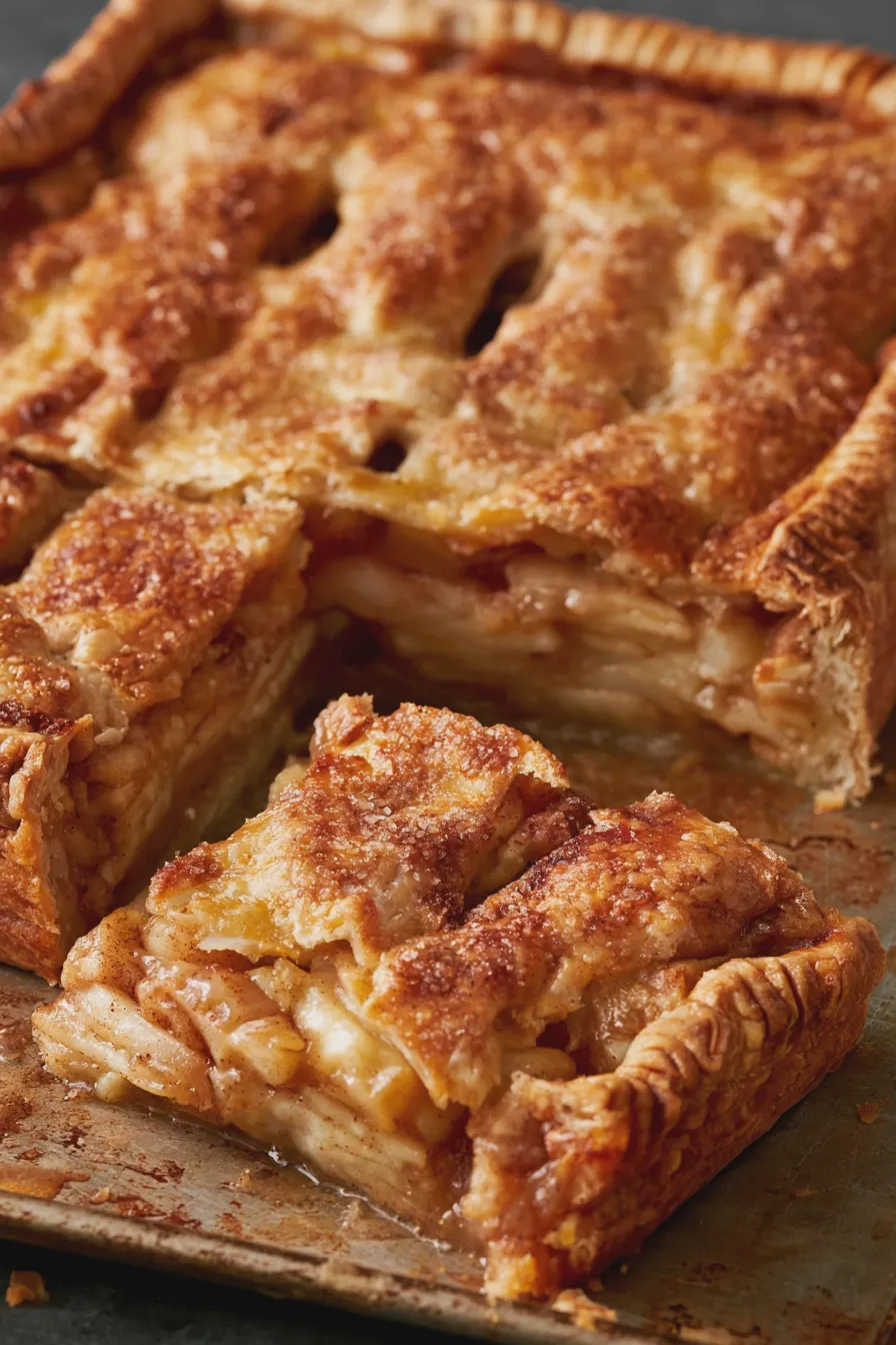 Apple Slab Pie Recipe Easy Fall Dessert 2 Apple Slab Pie