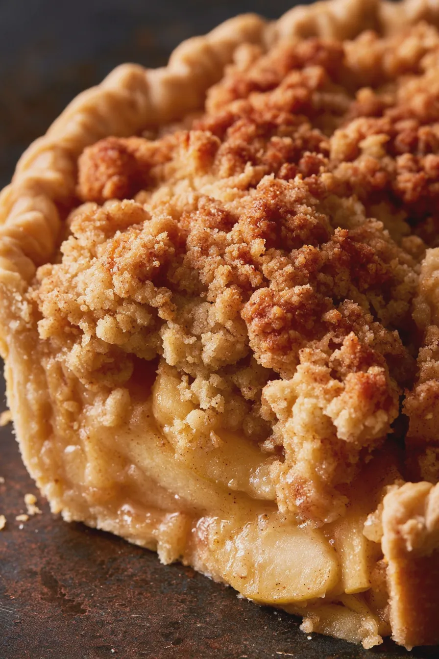 Apple Streusel Pie