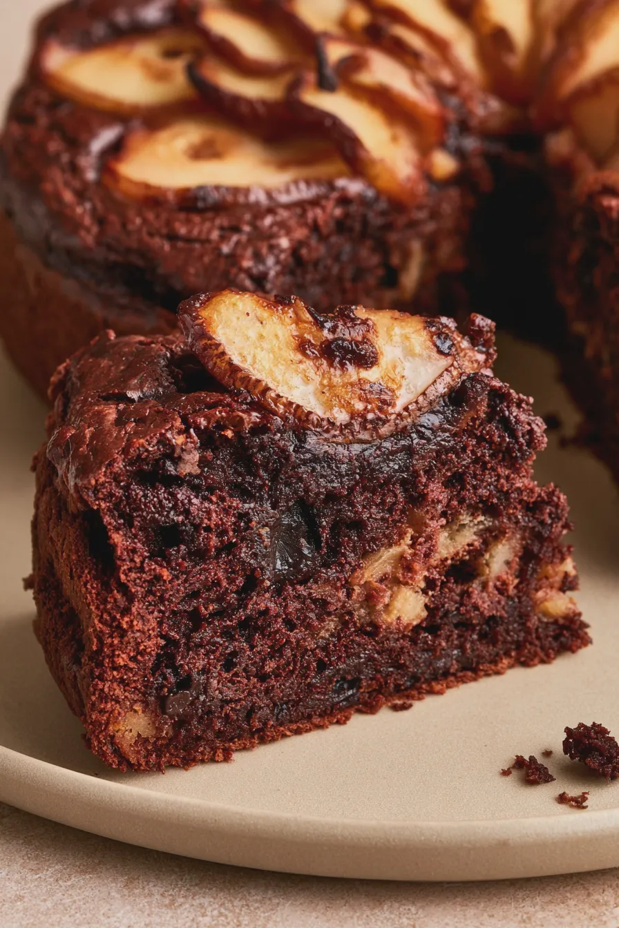 Chocolate Pear Cake Recipe Moist and Decadent 3 Chocolate Pear Cake