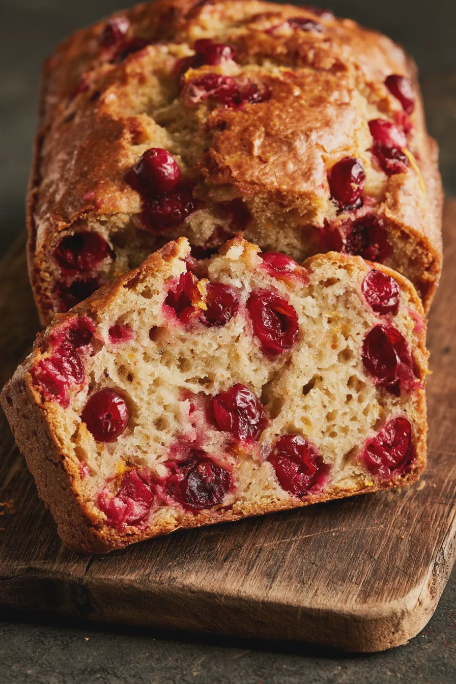 Cranberry Bread Recipe Quick and Easy