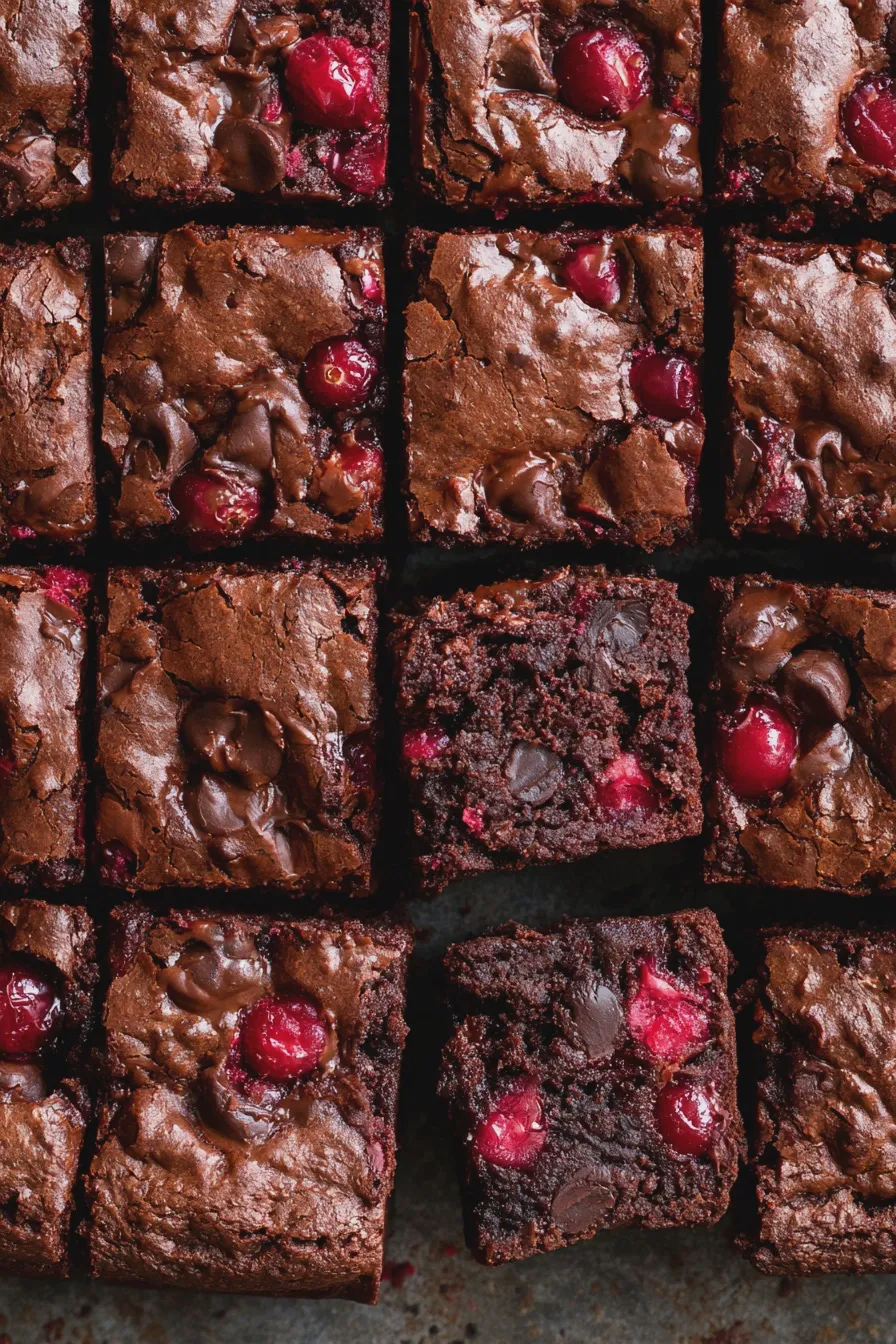 Cranberry Brownies